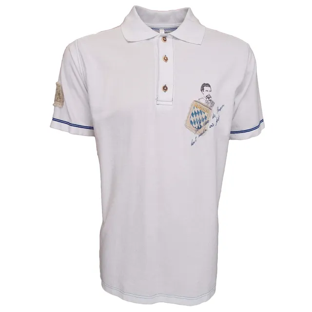 os-trachten-poloshirt-wei-s-baumwolle-trachten-polo image 1