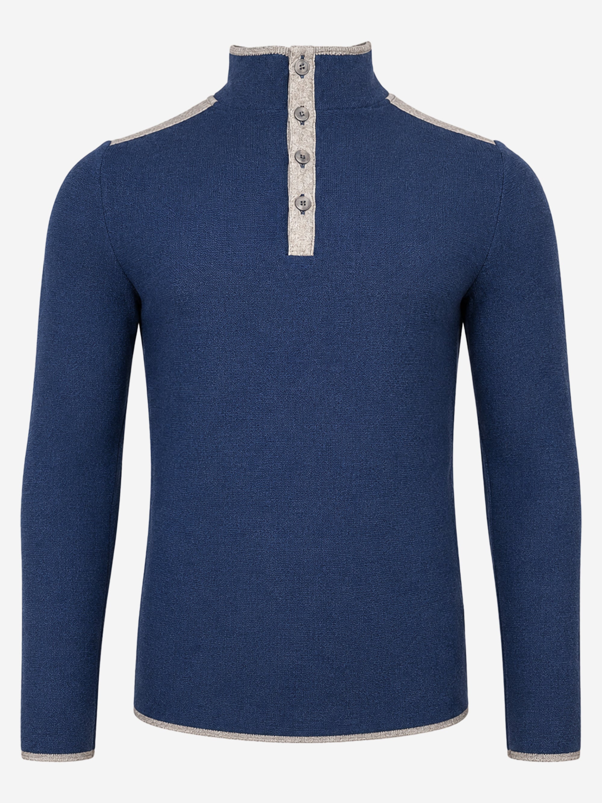 litzlfelder-herren-pullover-nepal-marine-saphirblau-merino image 1