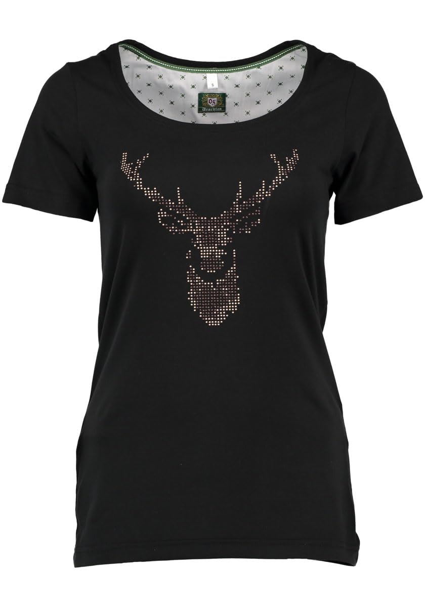 os-trachten-uginoy-trachtenshirt-schwarz-hirsch image 1