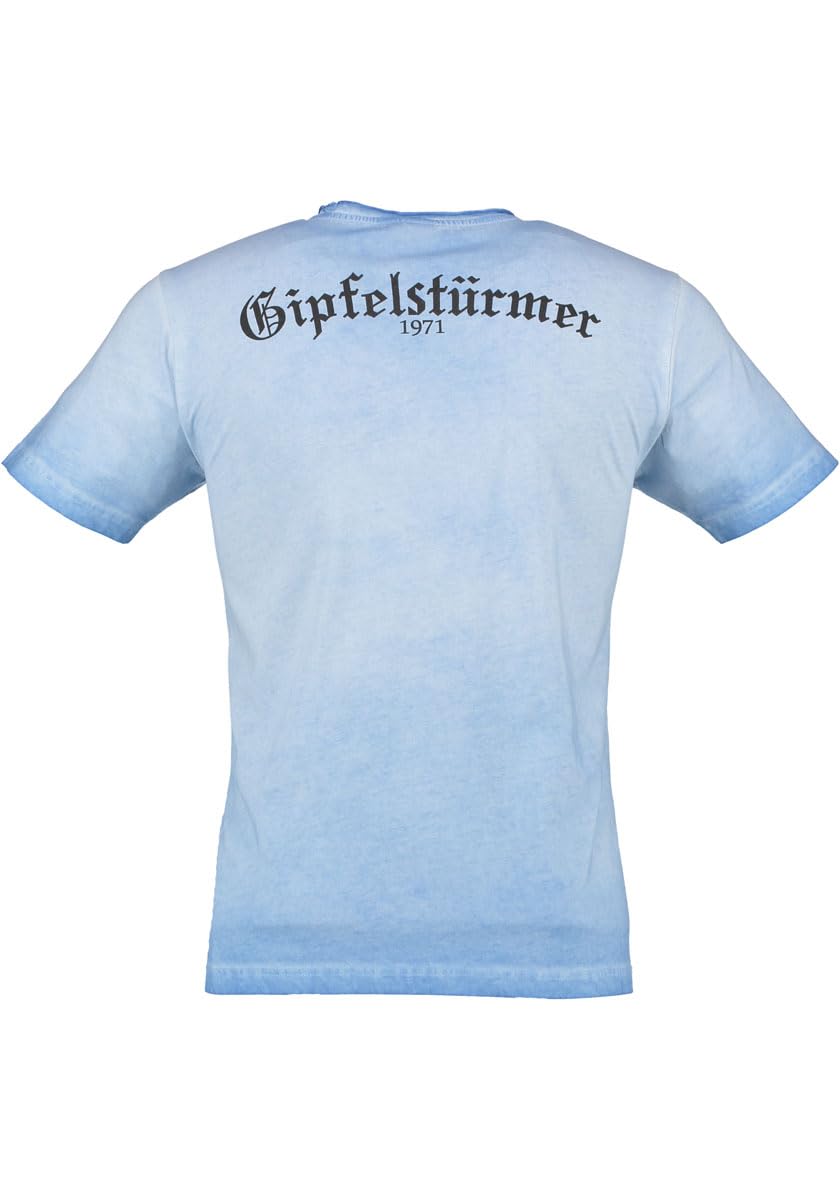 os-trachten-lyusop-t-shirt-kurzarm-xs-kornblau-baumwolle image 2
