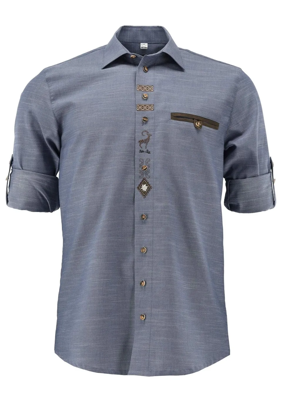 os-trachten-onixa-trachtenhemd-regular-fit-43-44-herren image 1