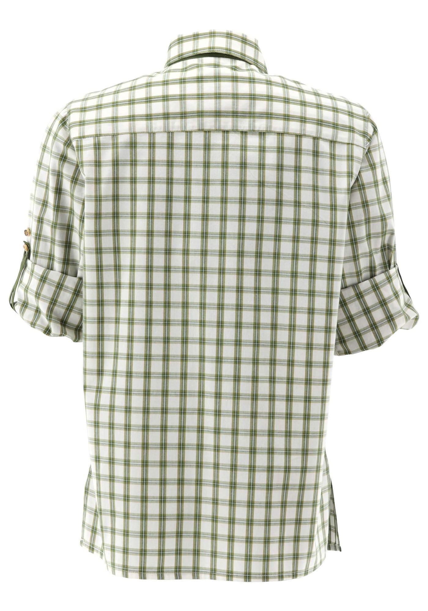 os-trachten-xenari-trachtenbluse-langarm-khaki-gr-34 image 2