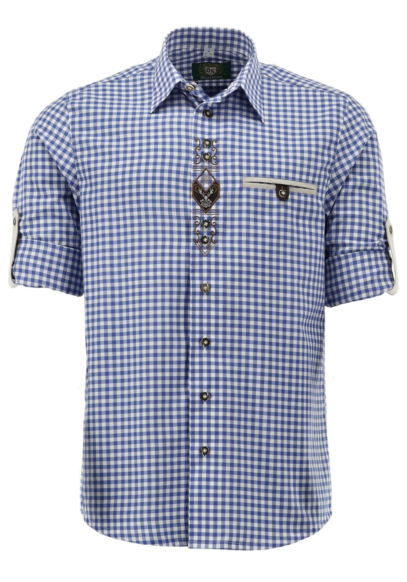 os-trachten-ferumi-trachtenhemd-herren-regular-fit-45-46 image 1