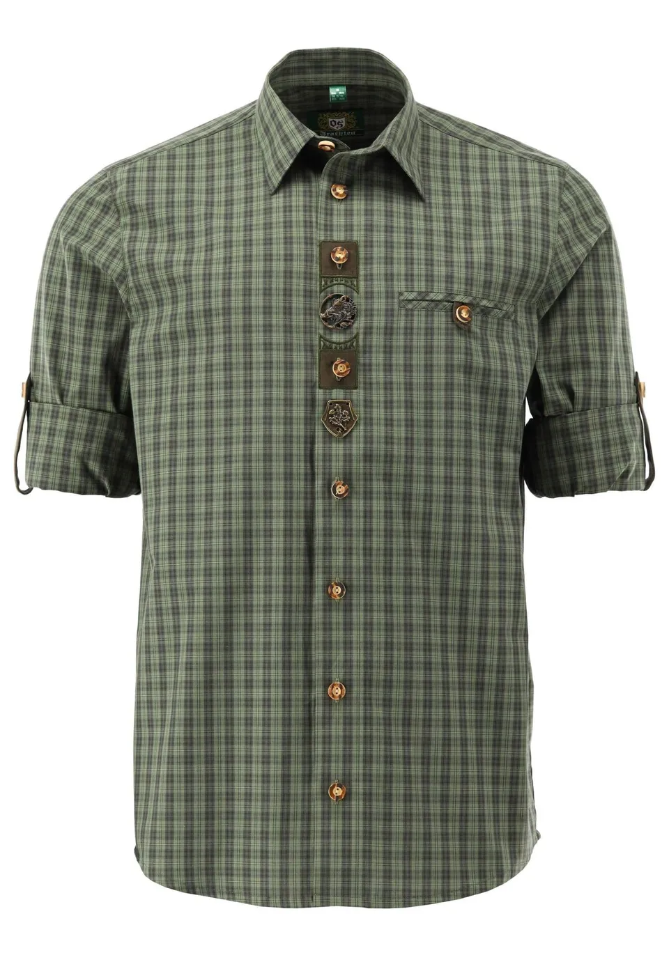 os-trachten-jagdhemd-fumu-regular-fit-herren-41-42-flanell image 1