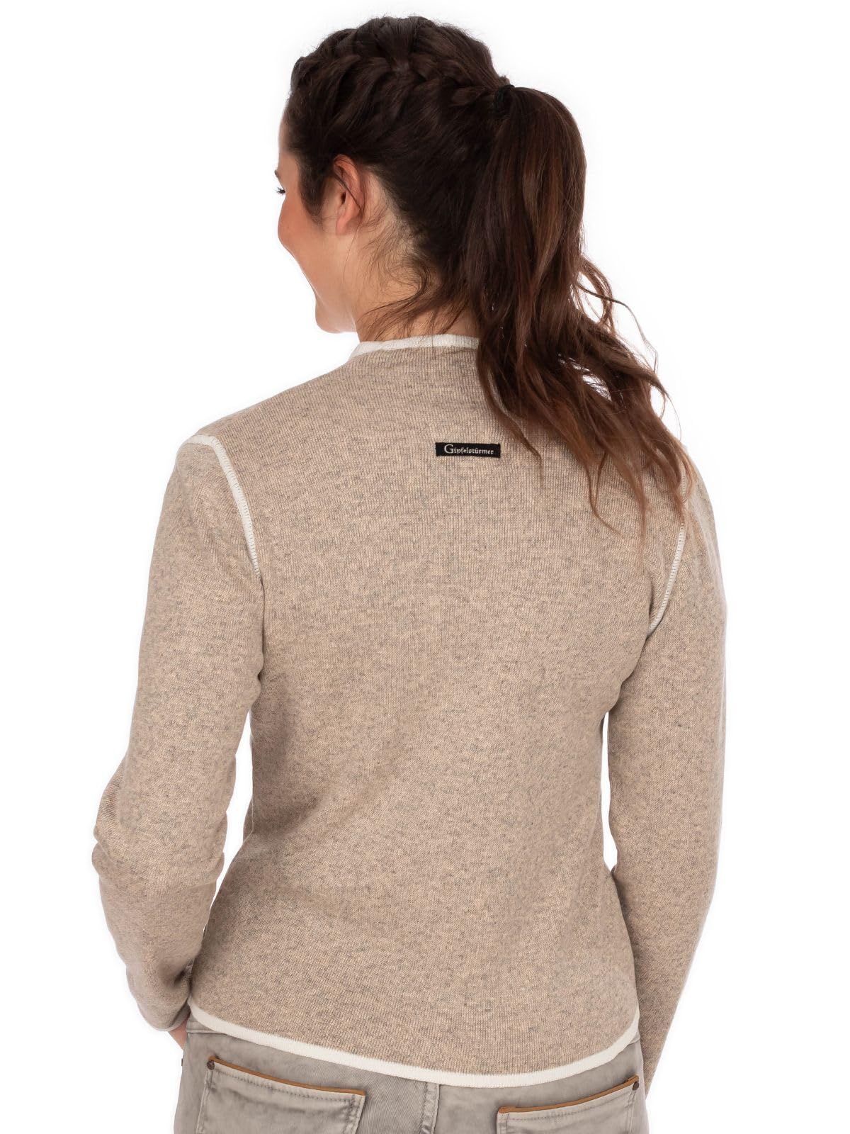 os-trachten-457019-0771-strickjacke-beige-gr-40-schlicht image 5