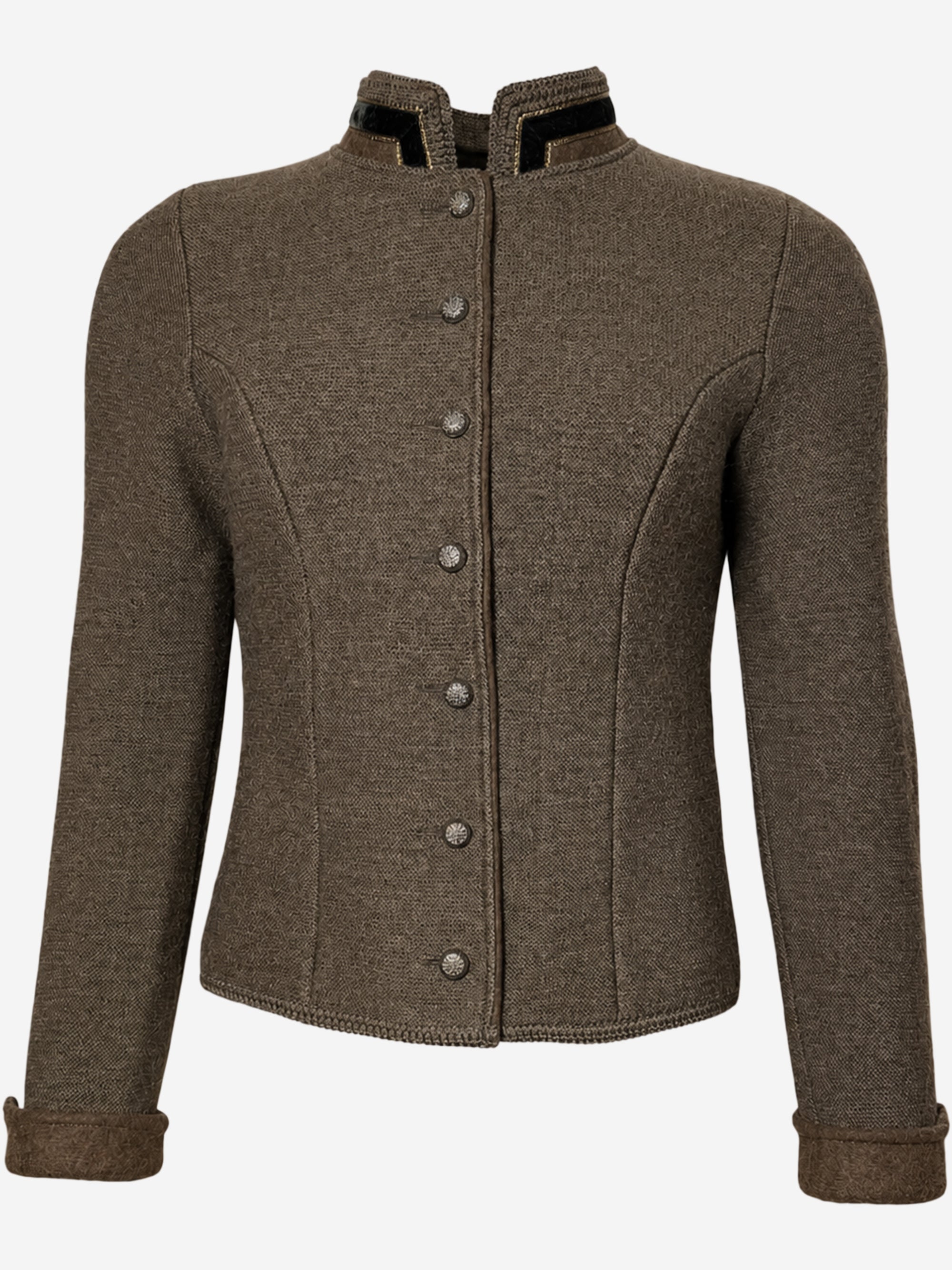 litzlfelder-damen-trachtenjacke-anja-mittelbraun-schurwolle image 1
