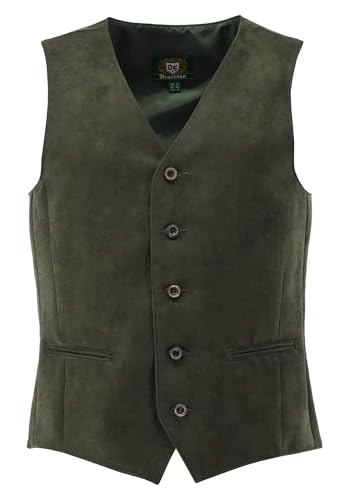 os-trachten-aroju-trachtenweste-herren-gr-50-slim-fit-gr-n image 5