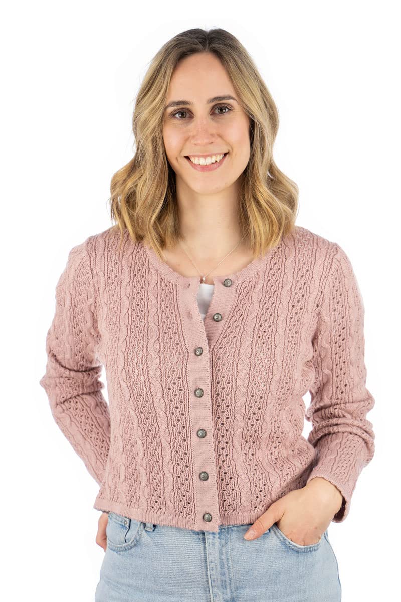 os-trachten-gleki-damen-trachten-strickjacke-zopfmuster-cardigan image 2