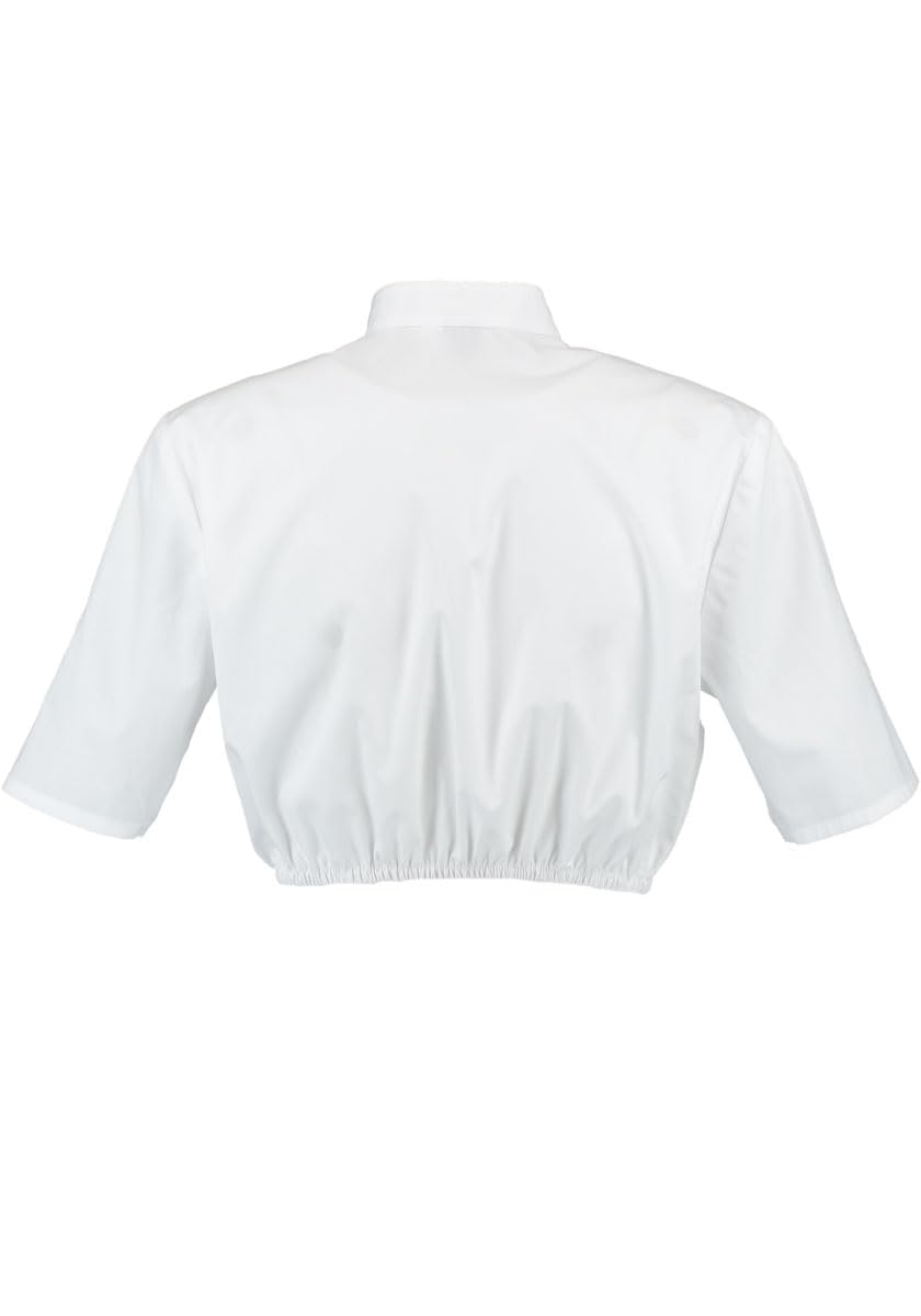 os-trachten-lorima-trachtenbluse-kurzarm-wei-unterziehbluse image 2
