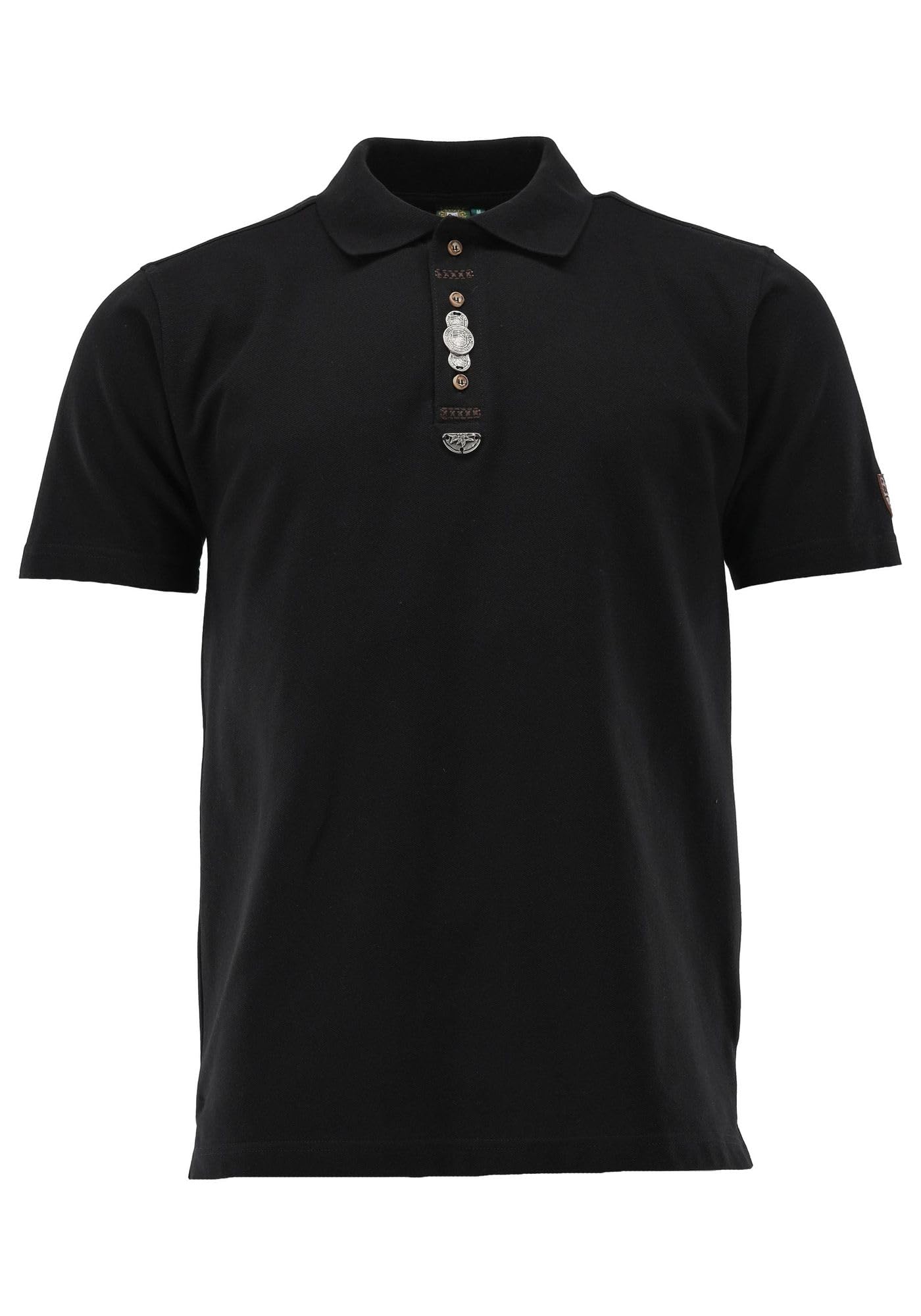 os-trachten-qodaru-poloshirt-regular-fit-schwarz-wei image 5