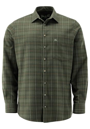 os-trachten-jagdhemd-midat-slim-fit-herren-41-42-langarm image 4