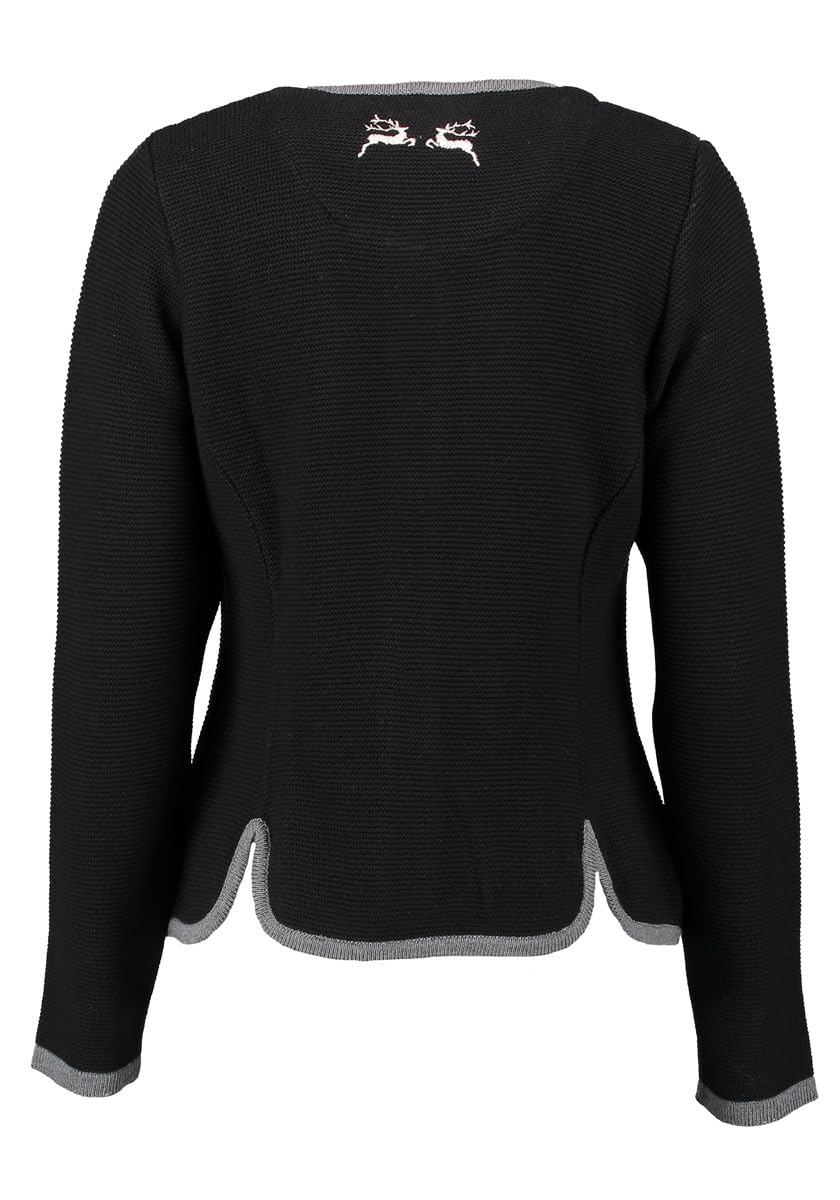 os-trachten-twonis-damen-trachten-strickjacke-baumwolle-hirsch image 2