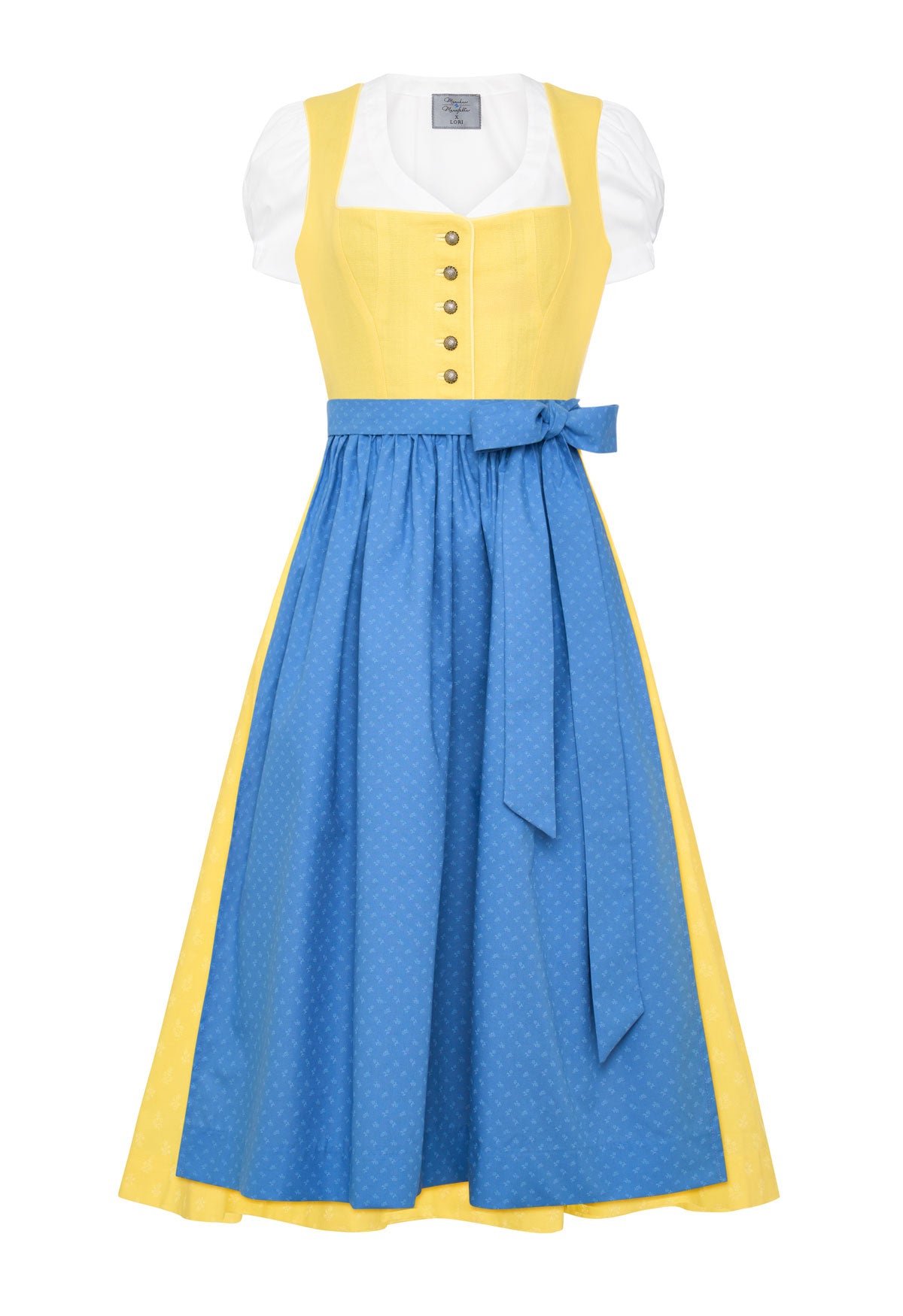 m-nchner-manufaktur-lori-dirndl-buttergelb-leinen-gr-38 image 3