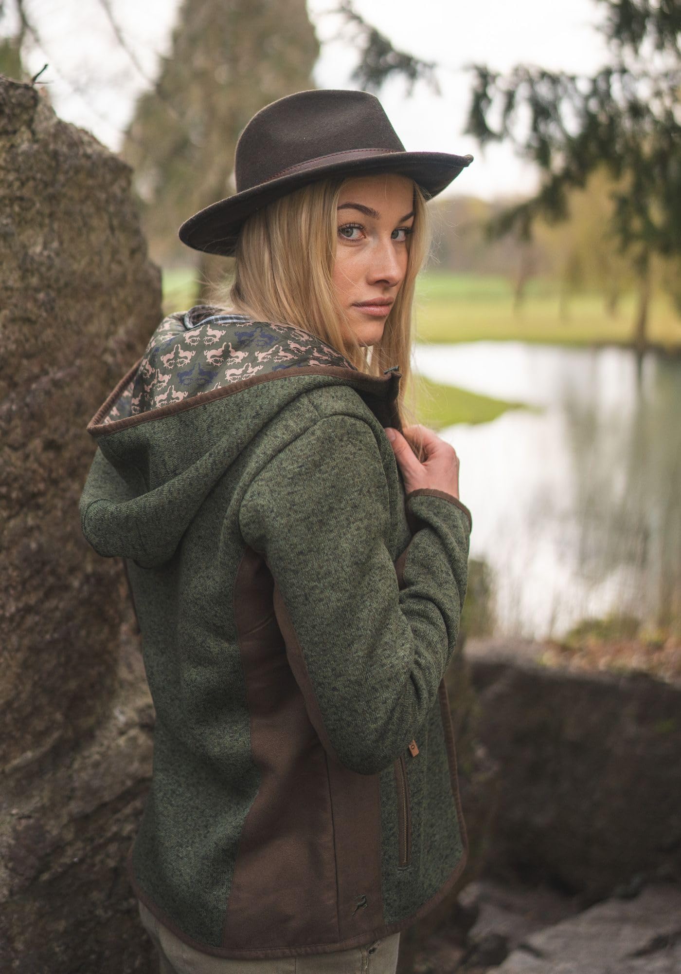 os-trachten-zumgu-strickfleecejacke-kapuze-damen-warm image 3