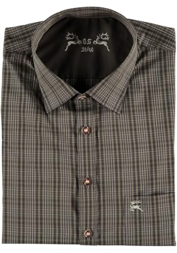 os-trachten-negoya-herren-karohemd-regular-fit-flanell image 2