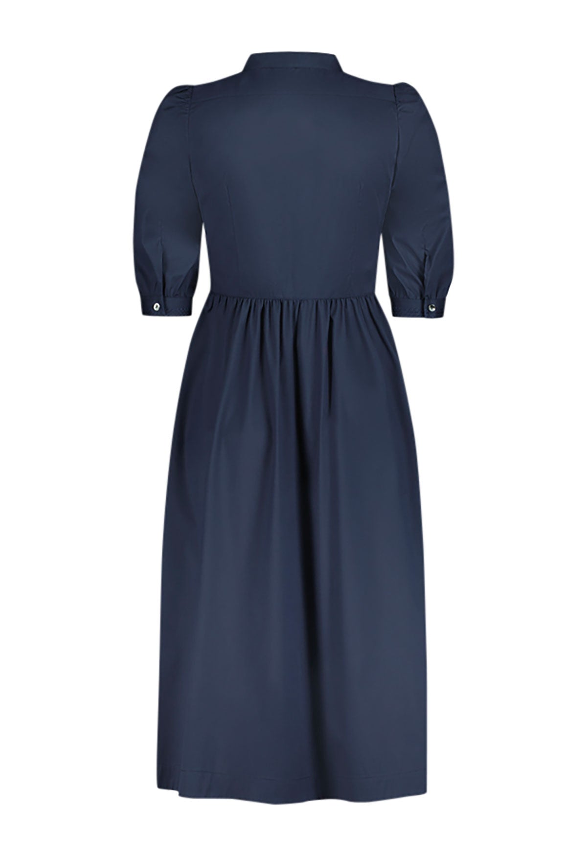 m-nchner-manufaktur-blusenkleid-bestickt-dunkelblau-baumwolle image 2