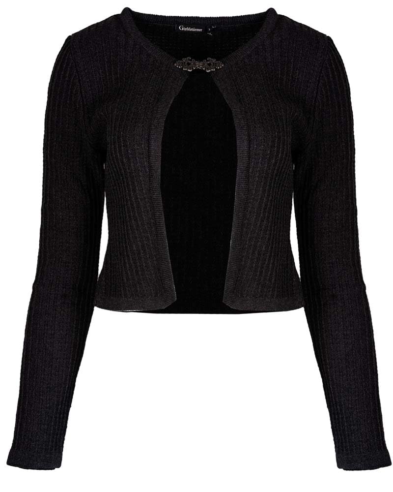 os-trachten-mia-strickjacke-damen-kurze-dirndljacke image 1