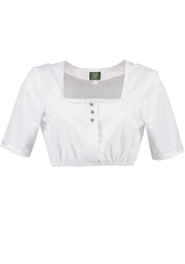 os-trachten-vebil-dirndlbluse-kurzarm-damen-satin-ecru image 1