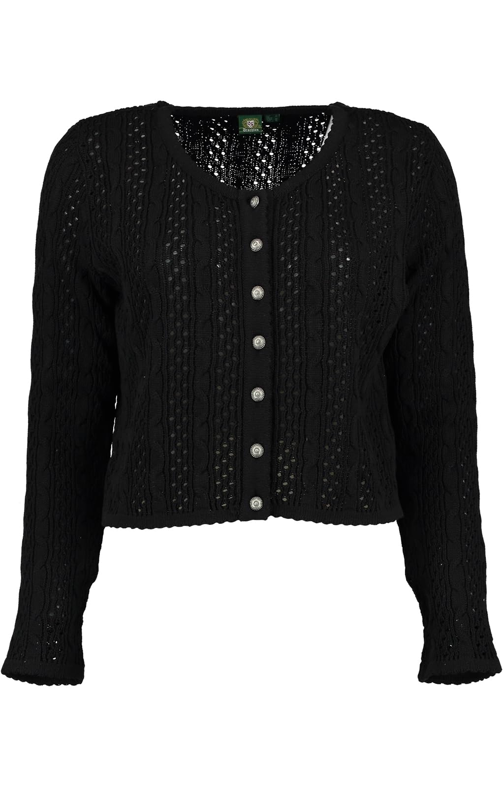 os-trachten-neustadt-457005-0771-strickjacke-damen-schwarz-34 image 1
