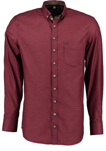 os-trachten-nirwo-trachtenhemd-herren-langarm-37-38-slim-fit image 6