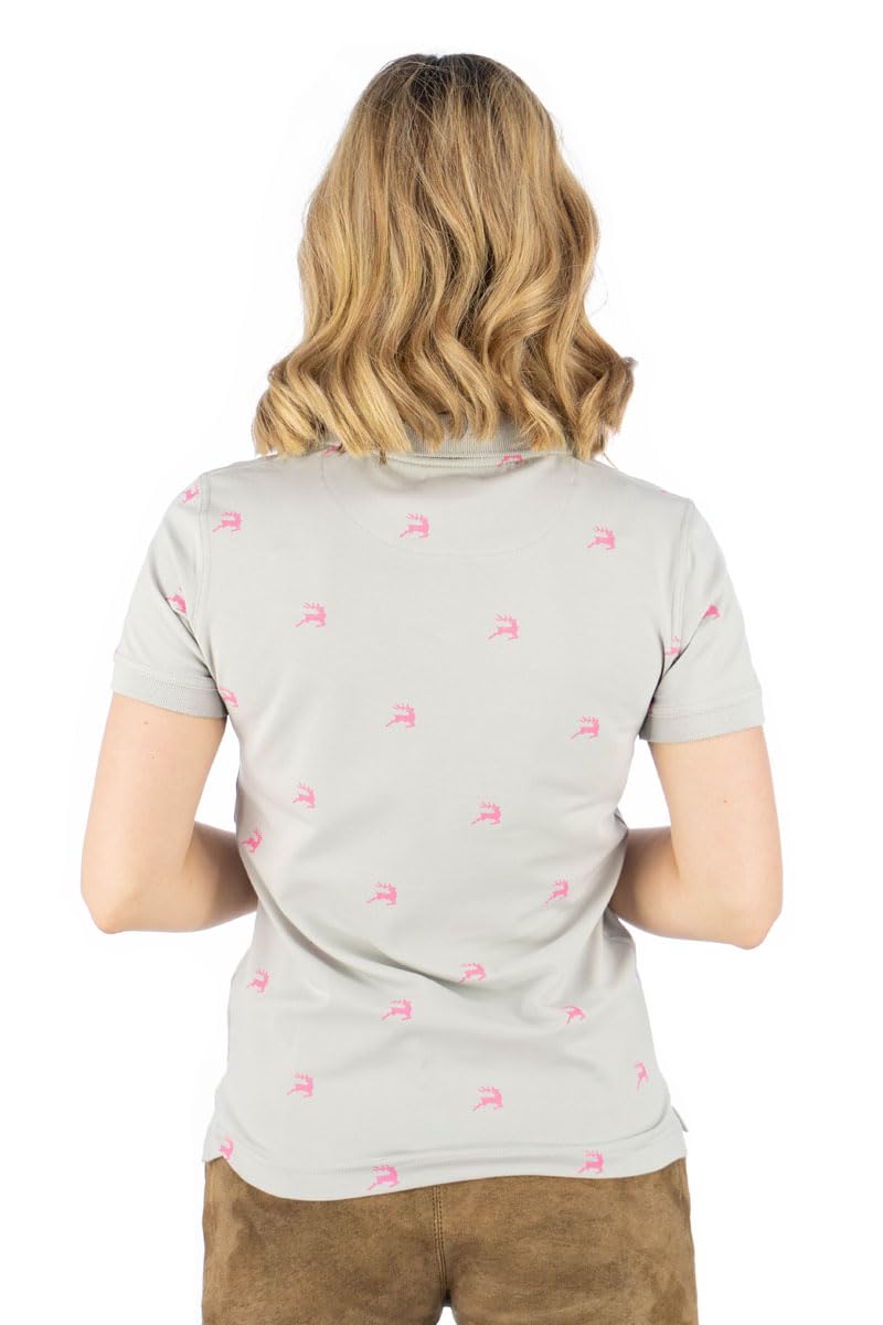 os-trachten-qimira-tailliertes-poloshirt-mit-hirsch-trachtengr-n image 4