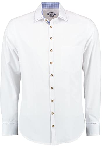 os-trachten-ulmoya-herren-trachtenhemd-wei-slim-fit-45-46 image 3
