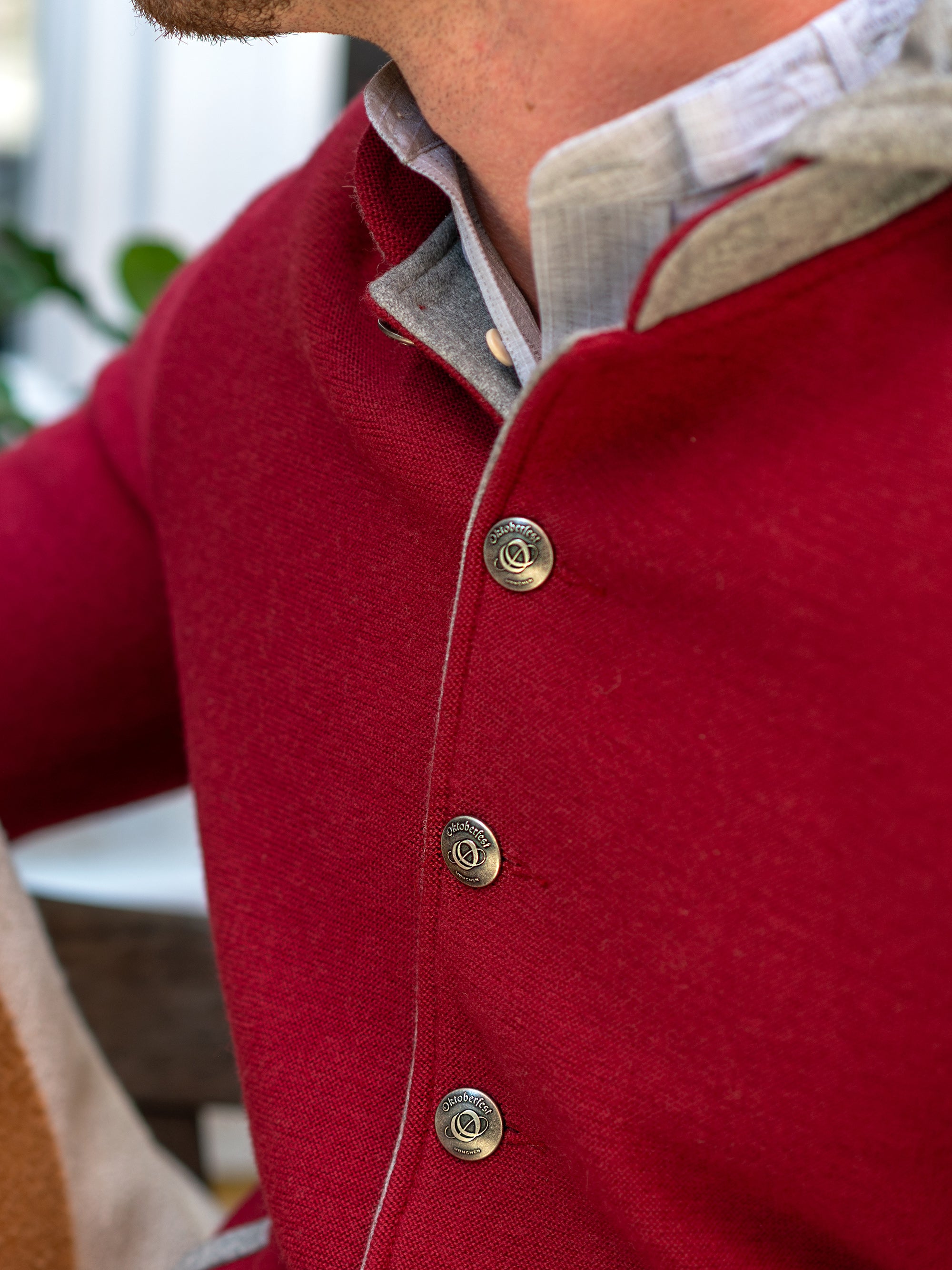 litzlfelder-emilian-kapuzenjacke-herren-merlotrot-merino image 5