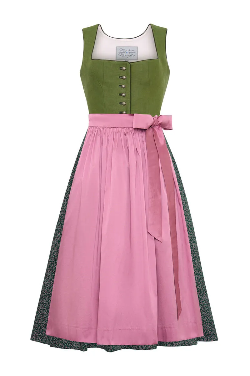 m-nchner-manufaktur-fanny-dirndl-leinen-oliv-ros image 1