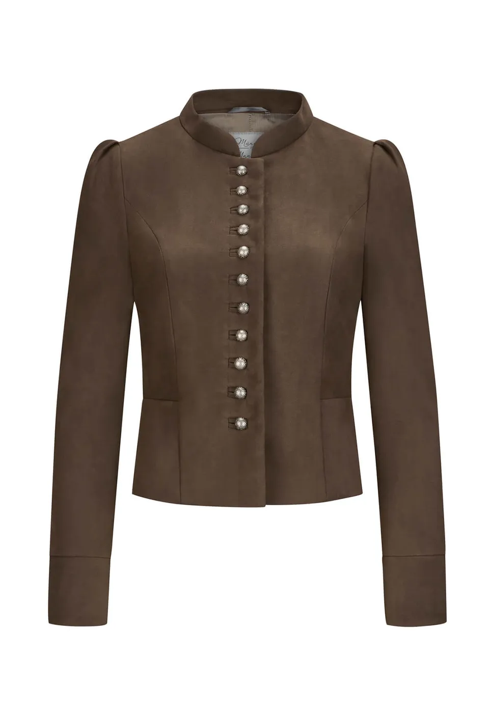 m-nchner-manufaktur-daisy-dirndljacke-dunkelbraun image 1