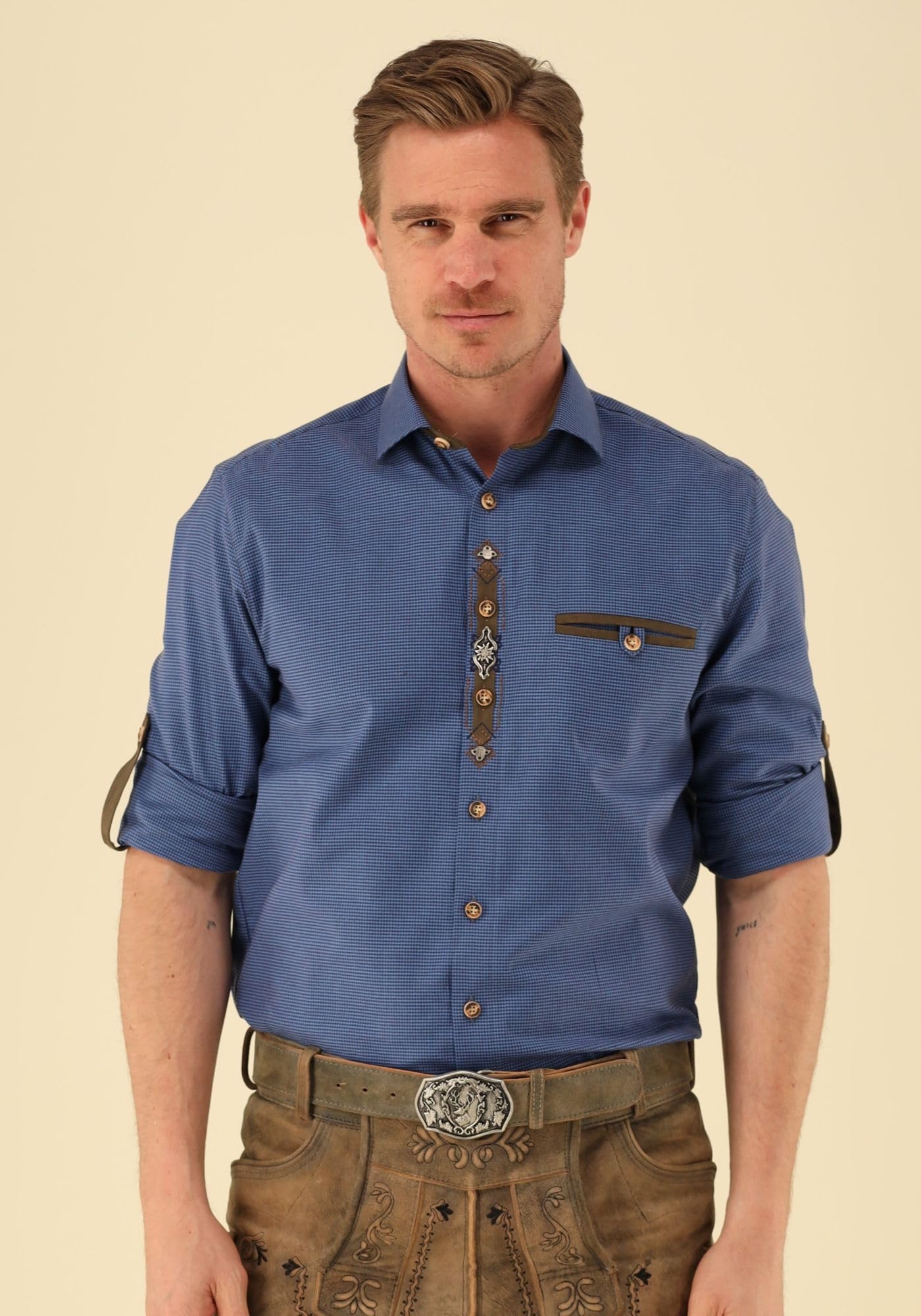 os-trachten-awobu-trachtenhemd-regular-fit-mittelblau-35-36 image 2