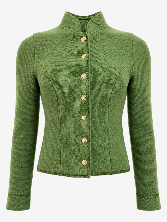 litzlfelder-elisa-strickjacke-damen-maigr-n-merinowolle image 1