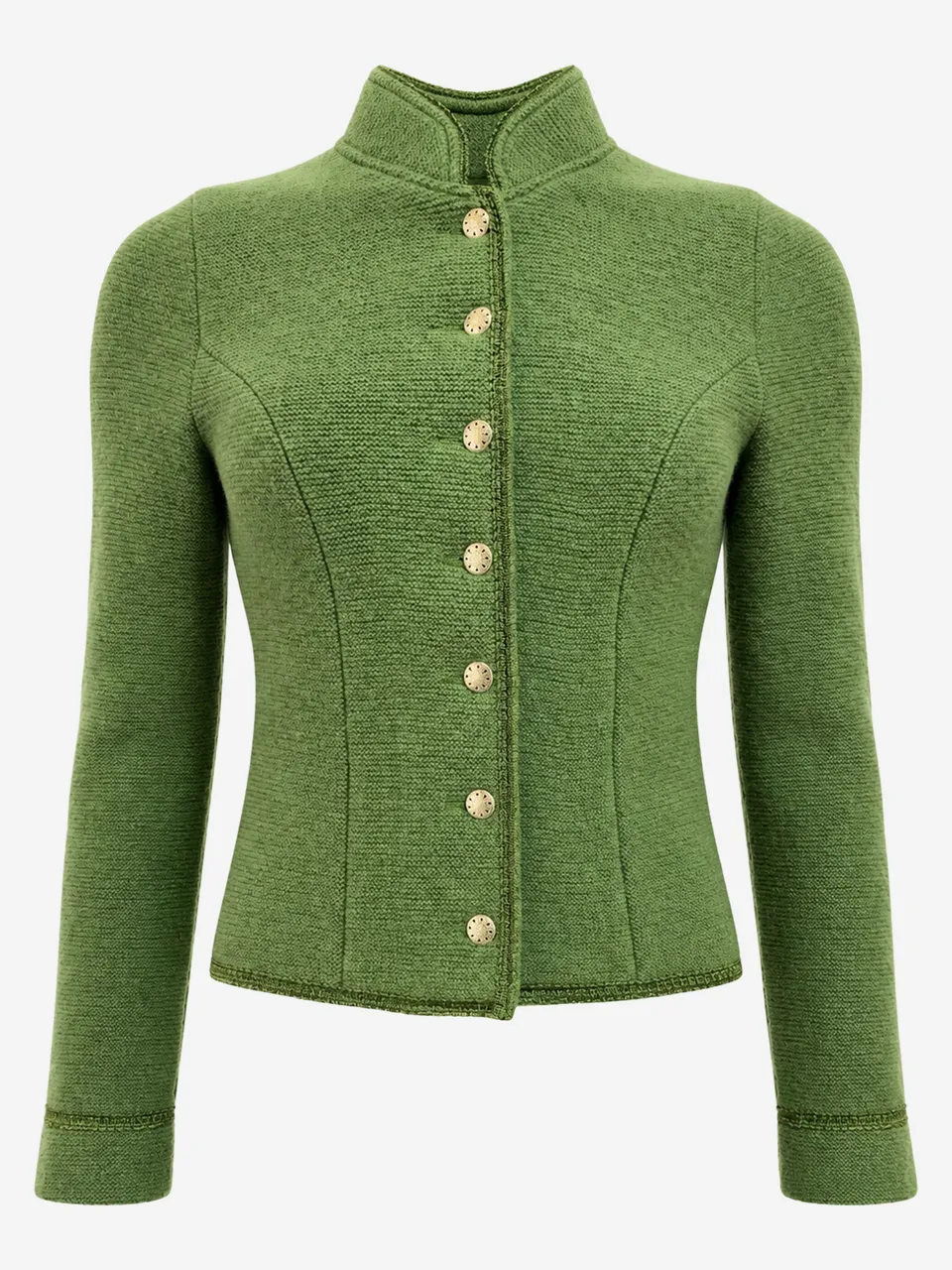 litzlfelder-elisa-strickjacke-damen-maigr-n-merinowolle image 1