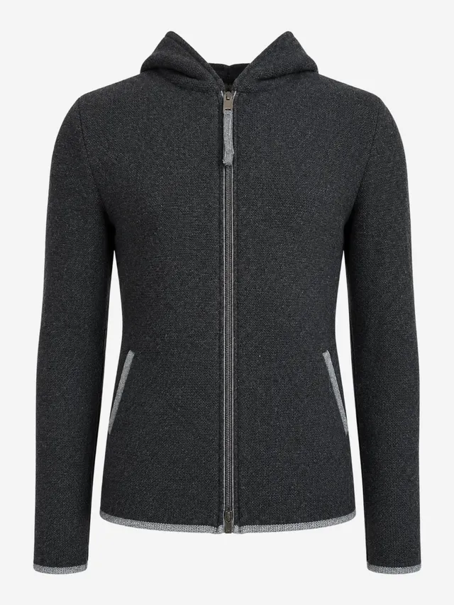 litzlfelder-herren-kapuzenjacke-basti-anthrazit-merino image 1