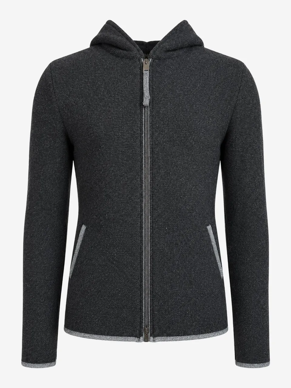 litzlfelder-herren-kapuzenjacke-basti-anthrazit-merino image 1