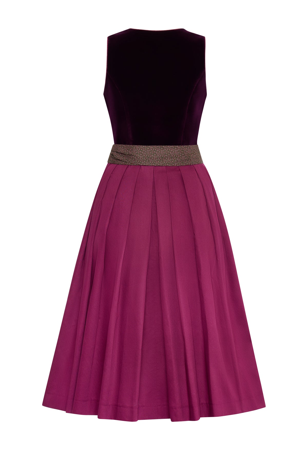 m-nchner-manufaktur-fanny-dirndl-bordeaux-samt-gr-38 image 2