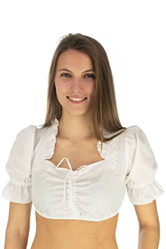 os-trachten-smufi-dirndlbluse-damen-kurzarm-wei image 5