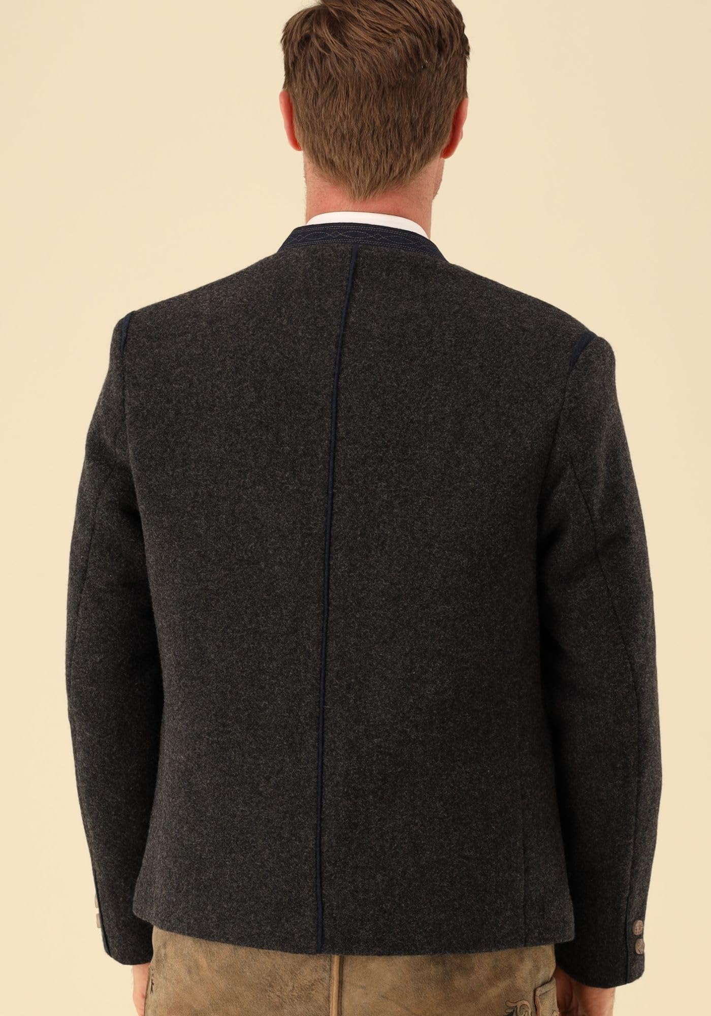 os-trachten-huzam-trachtenjanker-herren-50-anthrazit-slim-fit image 5