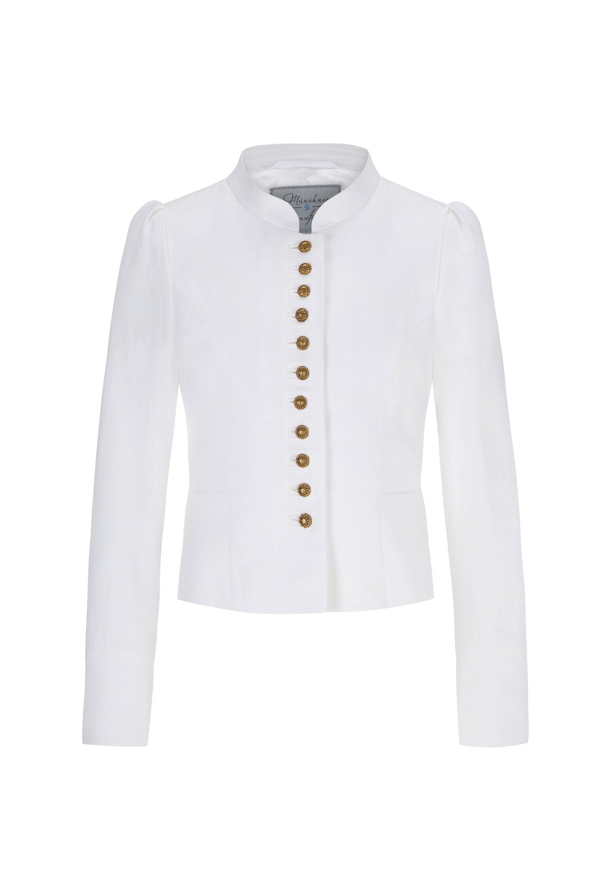 m-nchner-manufaktur-daisy-kurze-dirndljacke-leinen-sch-chen image 1