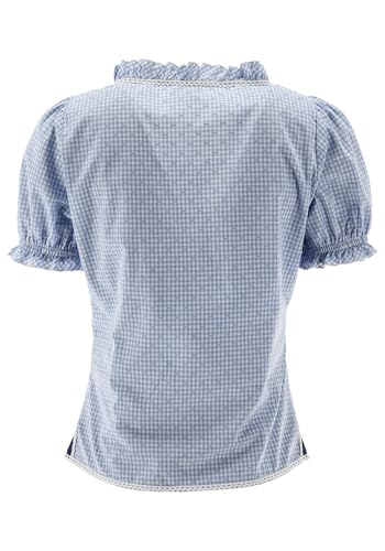 os-trachten-plare-trachtenbluse-damen-karo-puff-rmel image 7