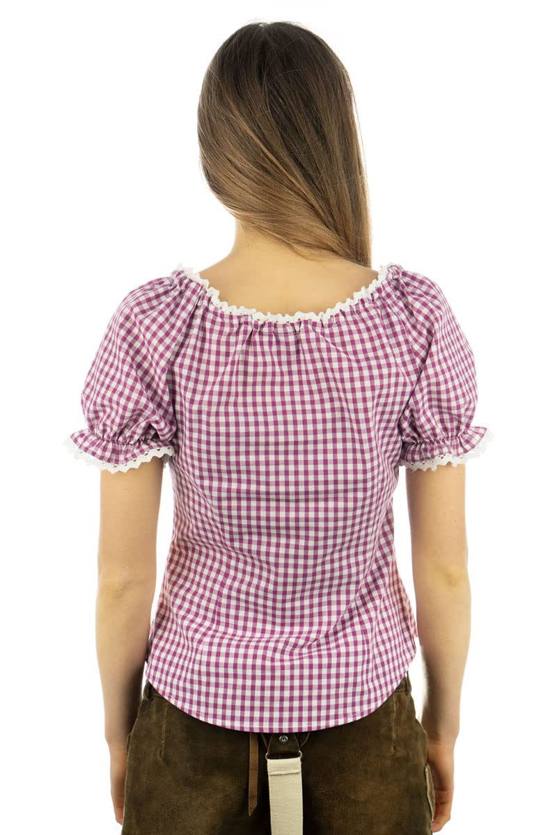 os-trachten-viwod-damen-trachtenbluse-kurzarm-dunkelrot-34-carmen image 4