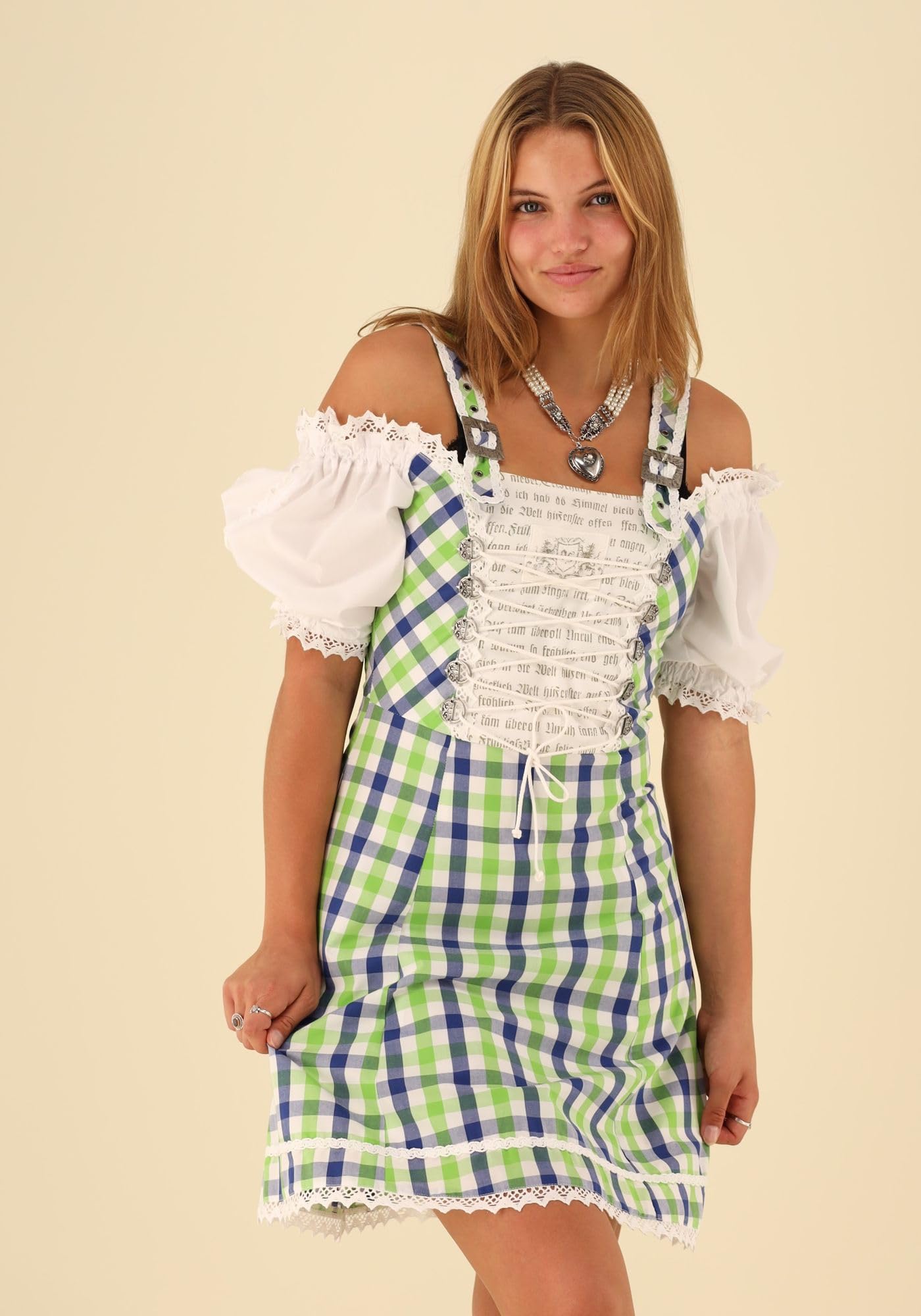 os-trachten-zeruma-trachtenkleid-damen-giftgr-n-gr-34-fest image 5