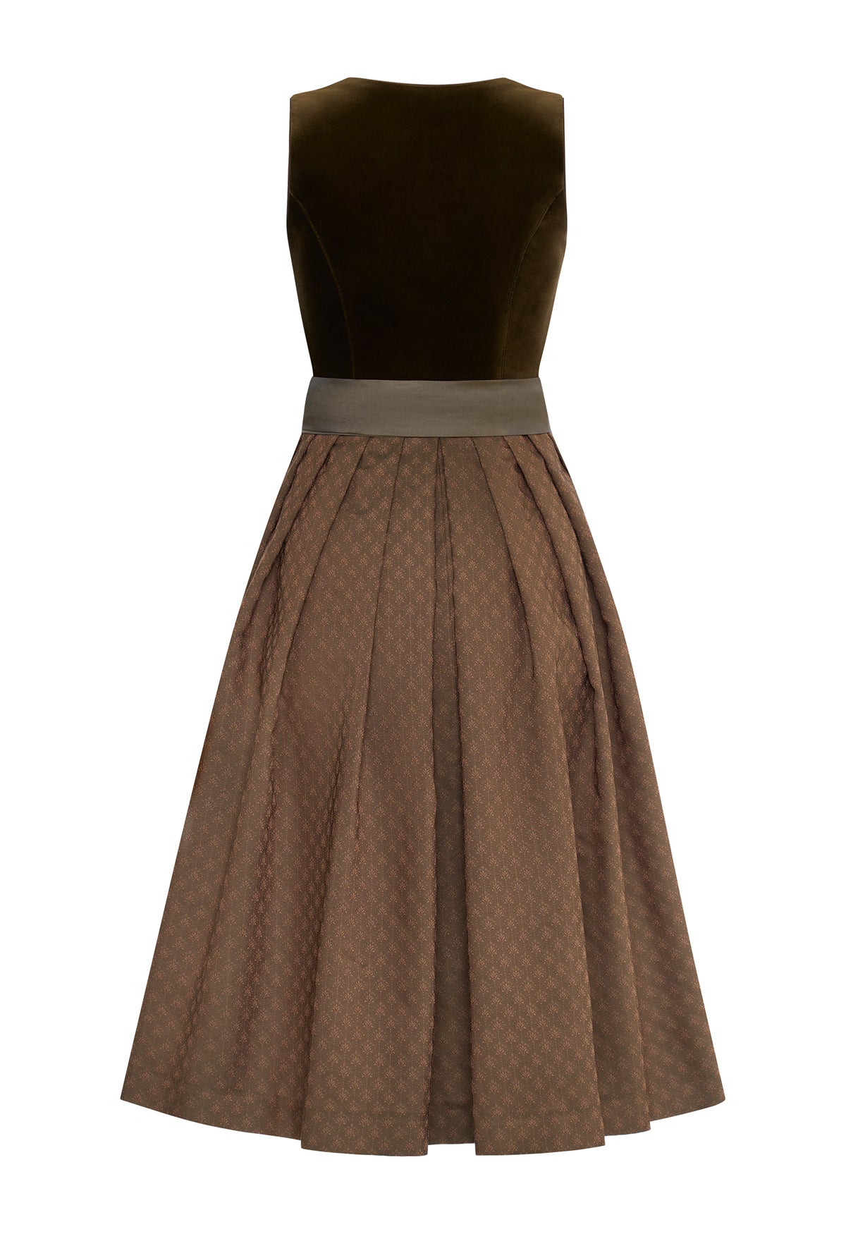 m-nchner-manufaktur-fanny-dirndl-samt-oliv-gr-38 image 2