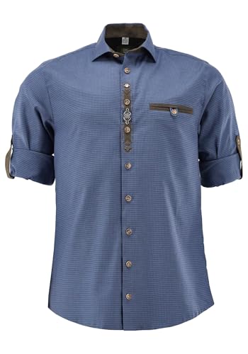 os-trachten-awobu-trachtenhemd-regular-fit-mittelblau-35-36 image 8