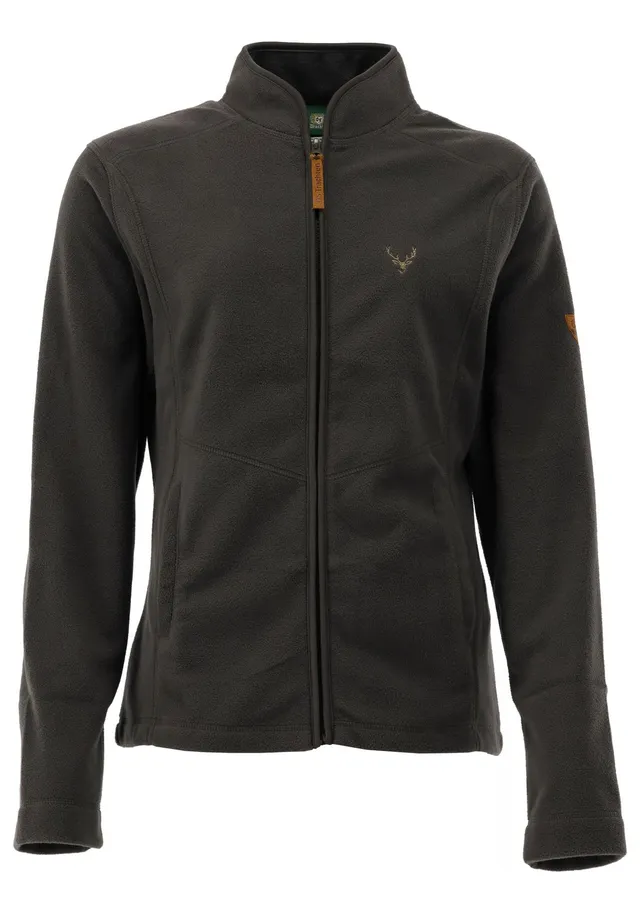os-trachten-kroios-fleecejacke-anthrazit-38-hirsch-stick image 1