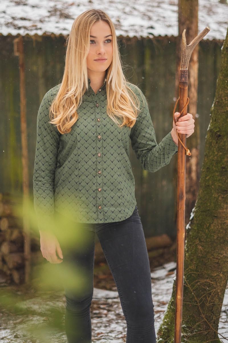 os-trachten-tafoya-jagdbluse-langarm-hirschhornkn-pfe image 5