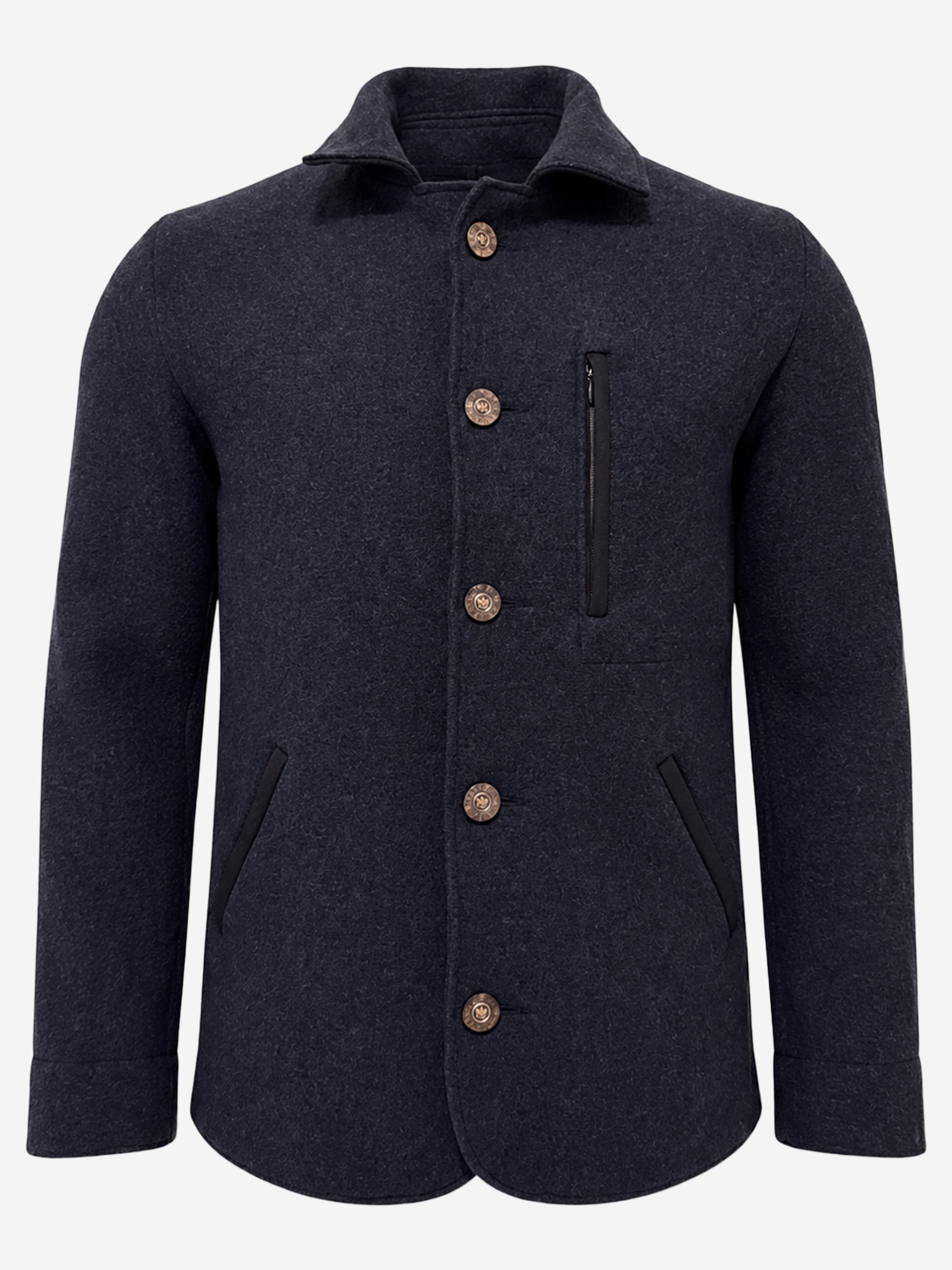 litzlfelder-herren-johannes-walkjacke-dunkelblau-wolle image 1