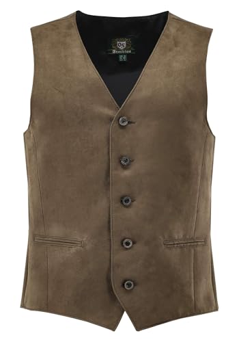 os-trachten-aroju-trachtenweste-herren-gr-50-slim-fit-gr-n image 8