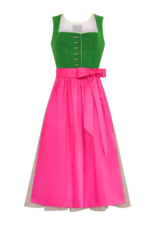 m-nchner-manufaktur-johanna-dirndl-tannengr-n-pink image 1