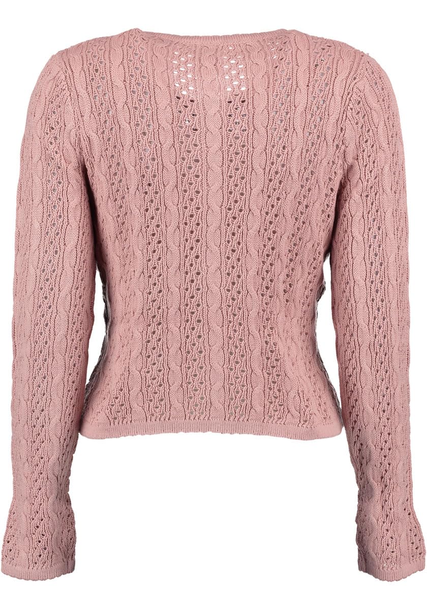 os-trachten-gleki-damen-trachten-strickjacke-zopfmuster-cardigan image 3