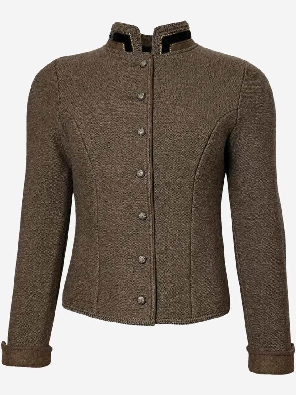 litzlfelder-damen-trachtenjacke-anja-mittelbraun-schurwolle image 1